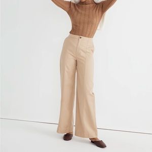 Madewell Seamed Wide-Leg Pants